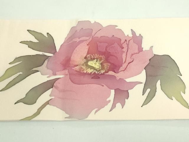 枝花文 ろうけつ染