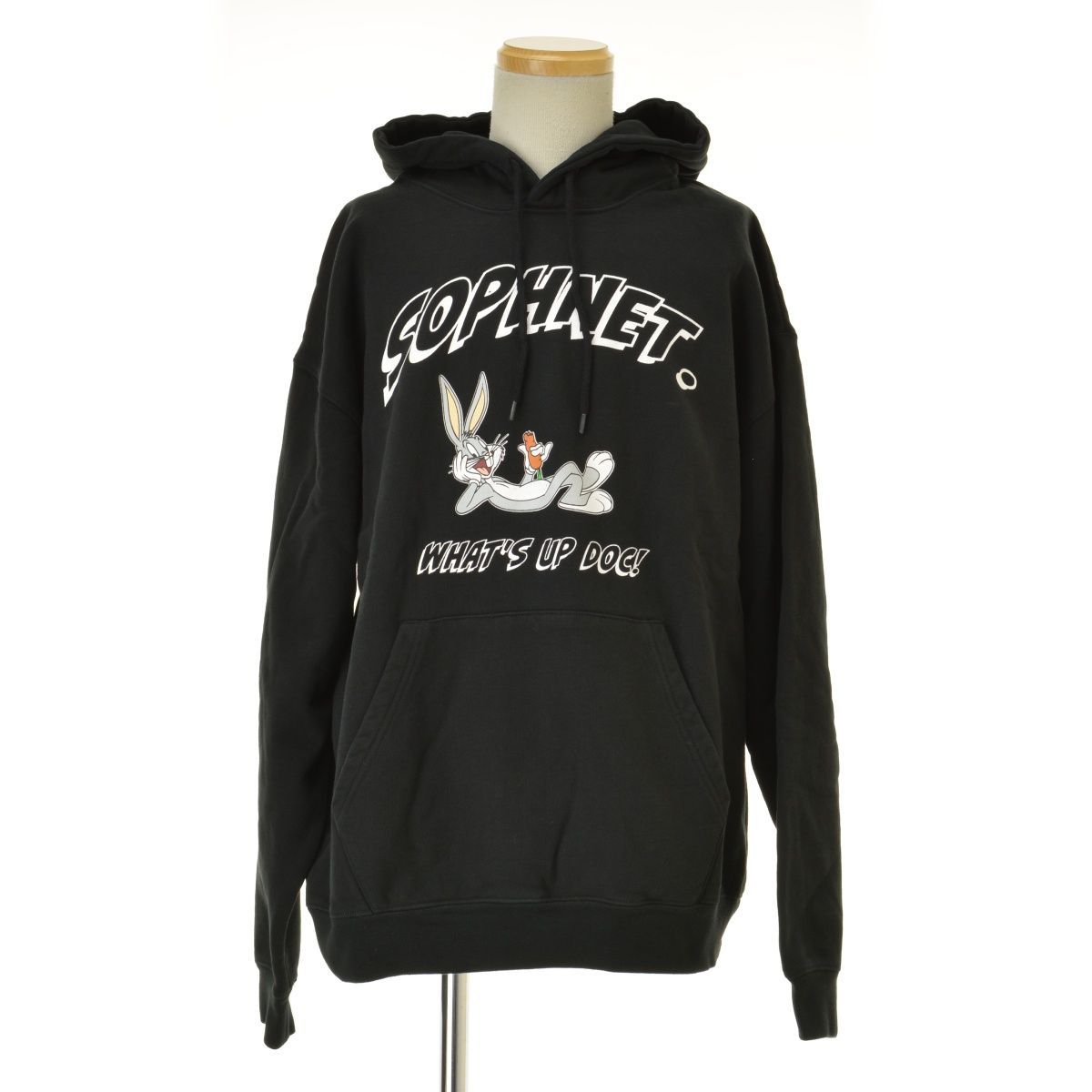 SOPHNET. × LOONEY TUNES / パーカー/XL/コットン/BLK/SOPH-230105 L【SOPH NET. × LOONEY TUNES / ソフネット × ルーニー・テューンズ