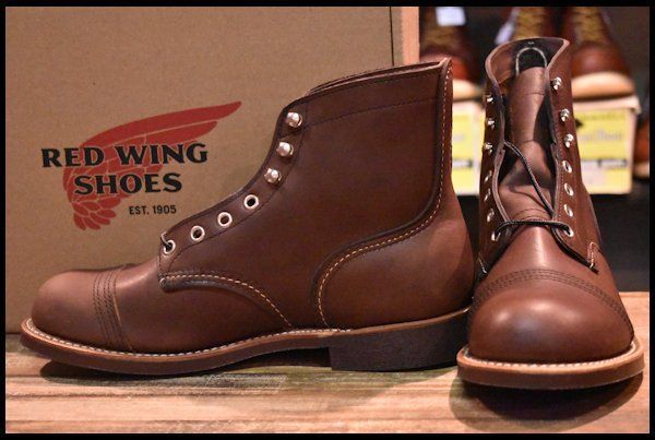 7D 箱付 未使用 22年】レッドウィング 8111 アイアンレンジャー アンバー ハーネス キャップトゥ ブラウン ブーツ redwing  HOPESMORE【ED168】 - メルカリ