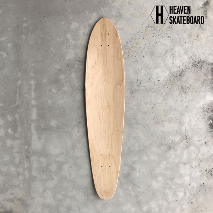 新しく着き 40×9 ブランクデッキ ヘブン スケボーデッキ SK8 BAMBOOデッキ デッキ