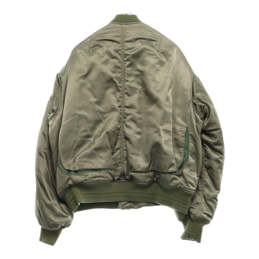 AMBUSH (アンブッシュ) MA-1 LIGHT PUFF JACKET ジップアップ ライト ジャケット カーキ  BMEH001F21FAB001 - メルカリ