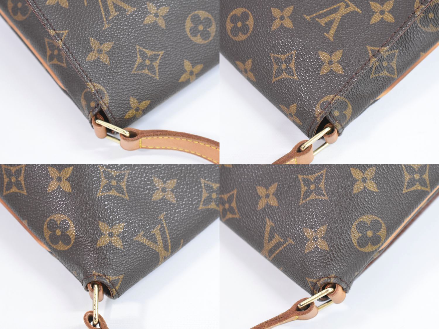 本物 ルイヴィトン LOUIS VUITTON LV ミュゼットタンゴ ショート ...