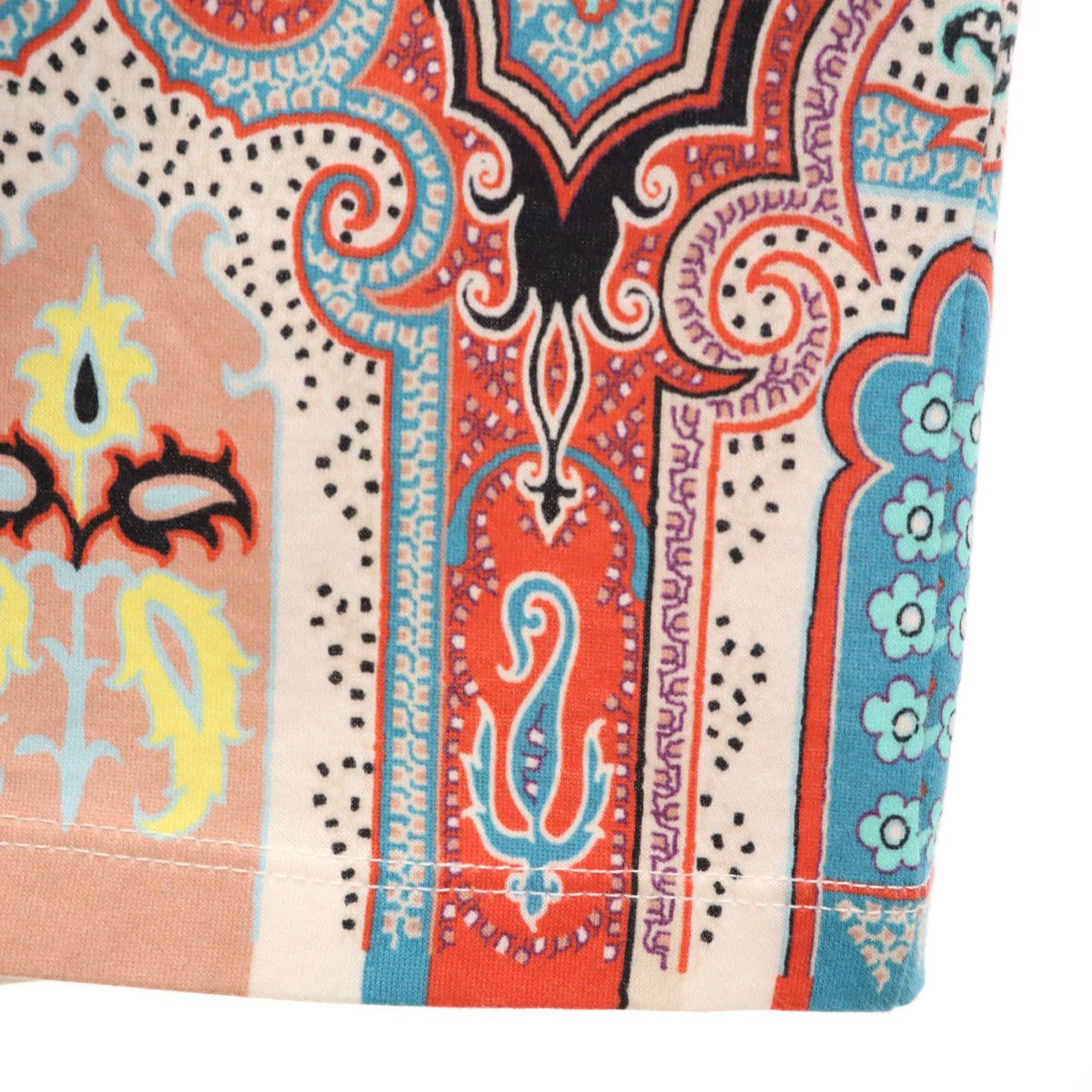 ETRO エトロ イタリア製 ペイズリー柄 半袖 カットソー 38