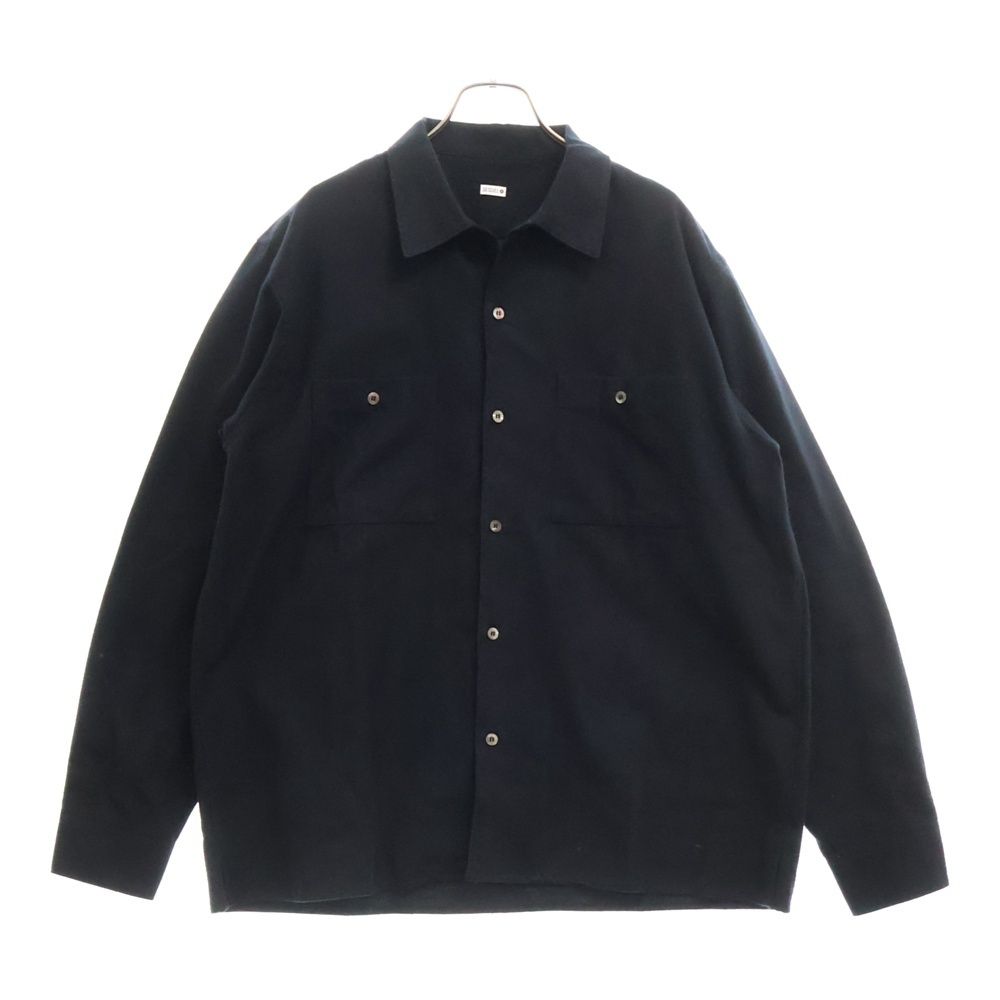 SEQUEL (シークエル) 24AW OPEN COLLAR SHIRT コットン オープンカラー