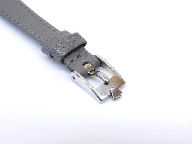 Rolexロレックス　カメレオン　純正レザーベルト(※尾錠は付属しません) 7 まだ美品 ロレックス ROLEX □ 純正 カメレオン用 レディース