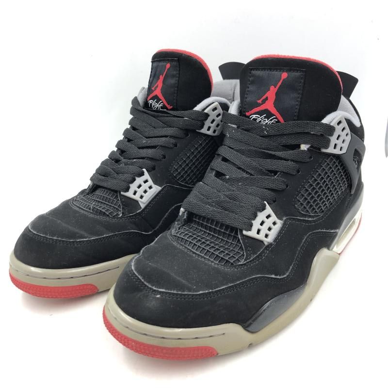中古】NIKE AIR JORDAN4 RETRO“BRED”28.0 308497-060[24] - メルカリ 