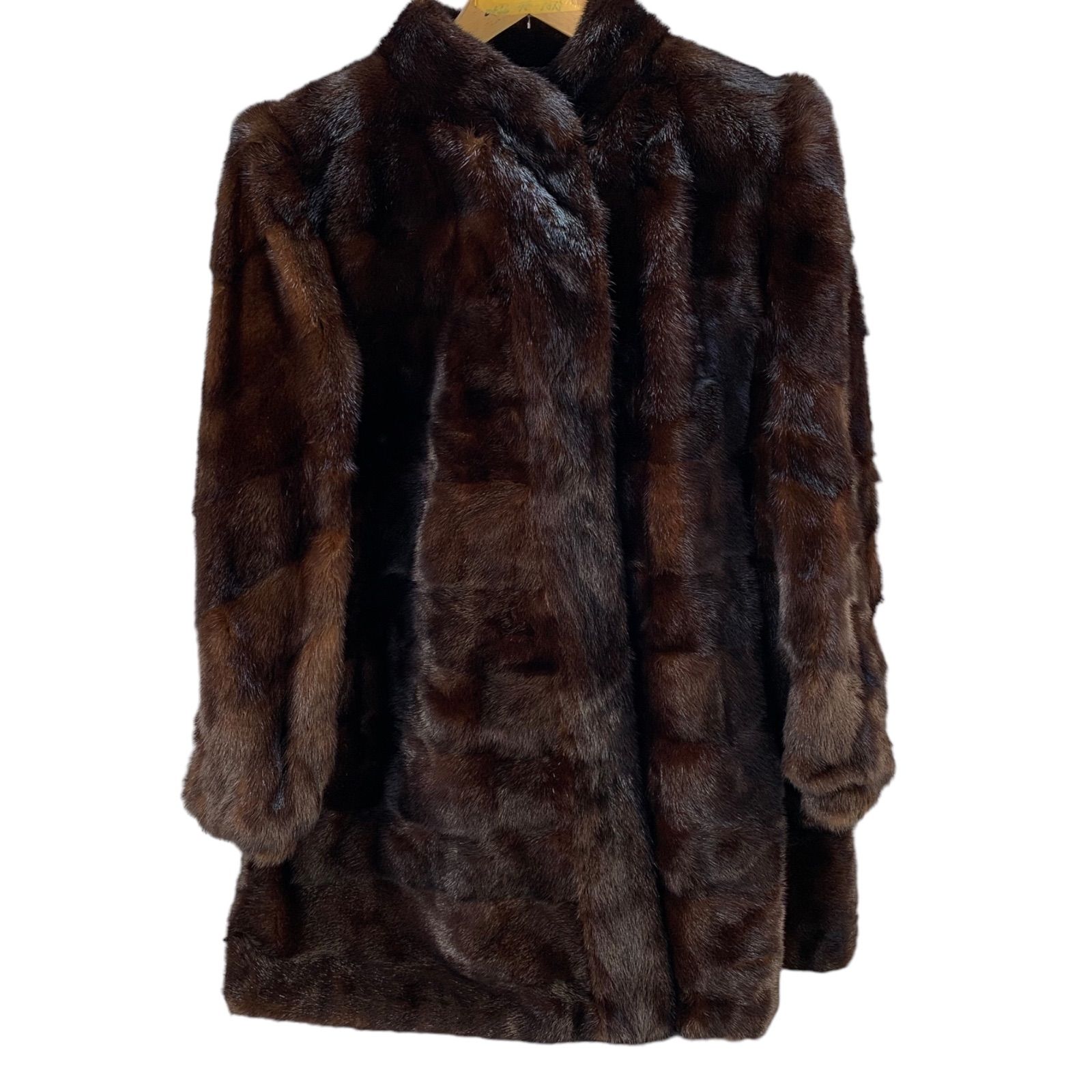 毛皮のレディース コート SAGAミンク 美品 SAGA MINK サガミンク