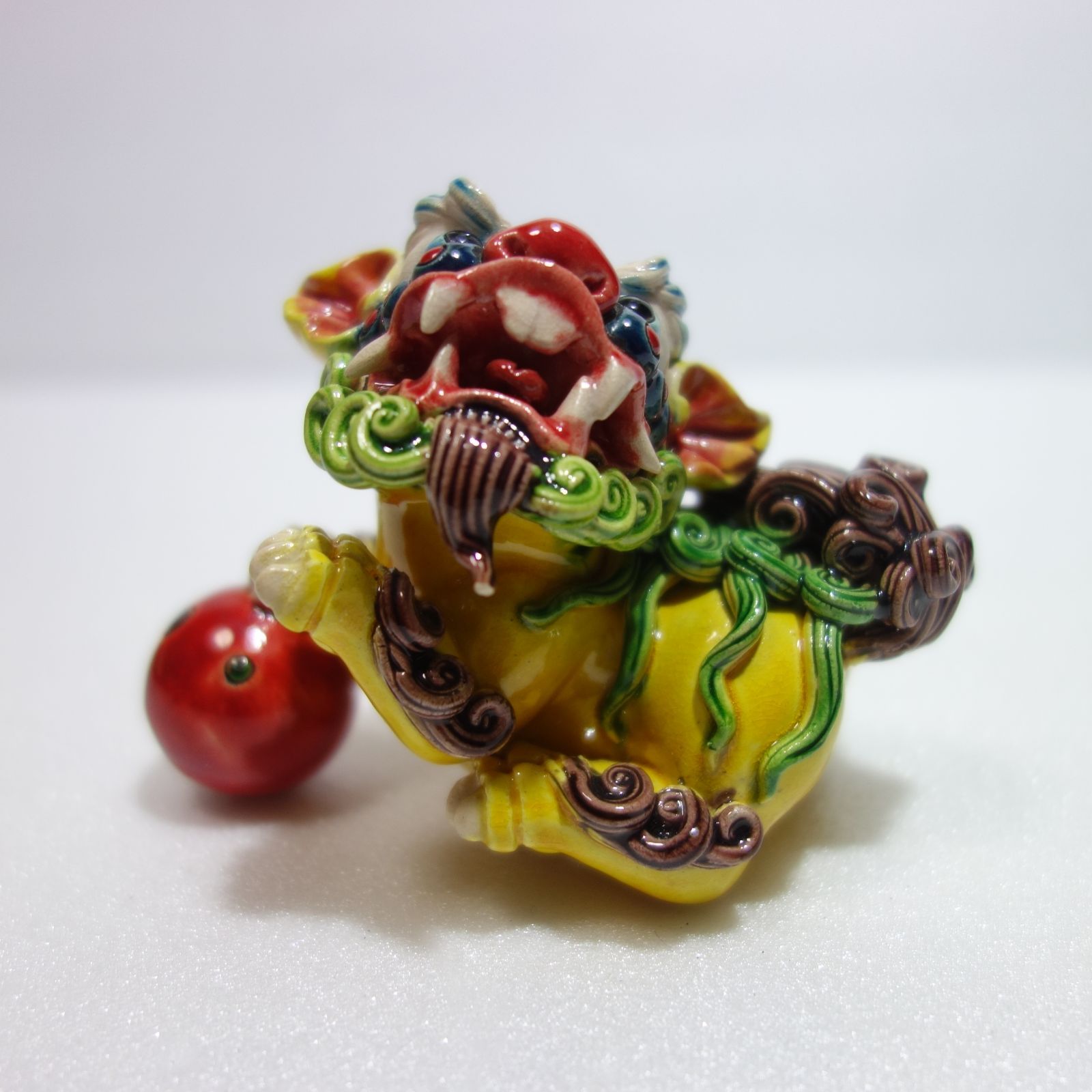 台湾 交趾焼（こうちやき）獅子 - メルカリ