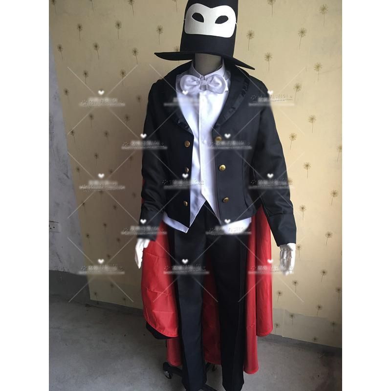 美少女戦士セーラームーン風地場 衛 タキシード仮面 コスプレ衣装 ウィッグ 靴 道具別売りり