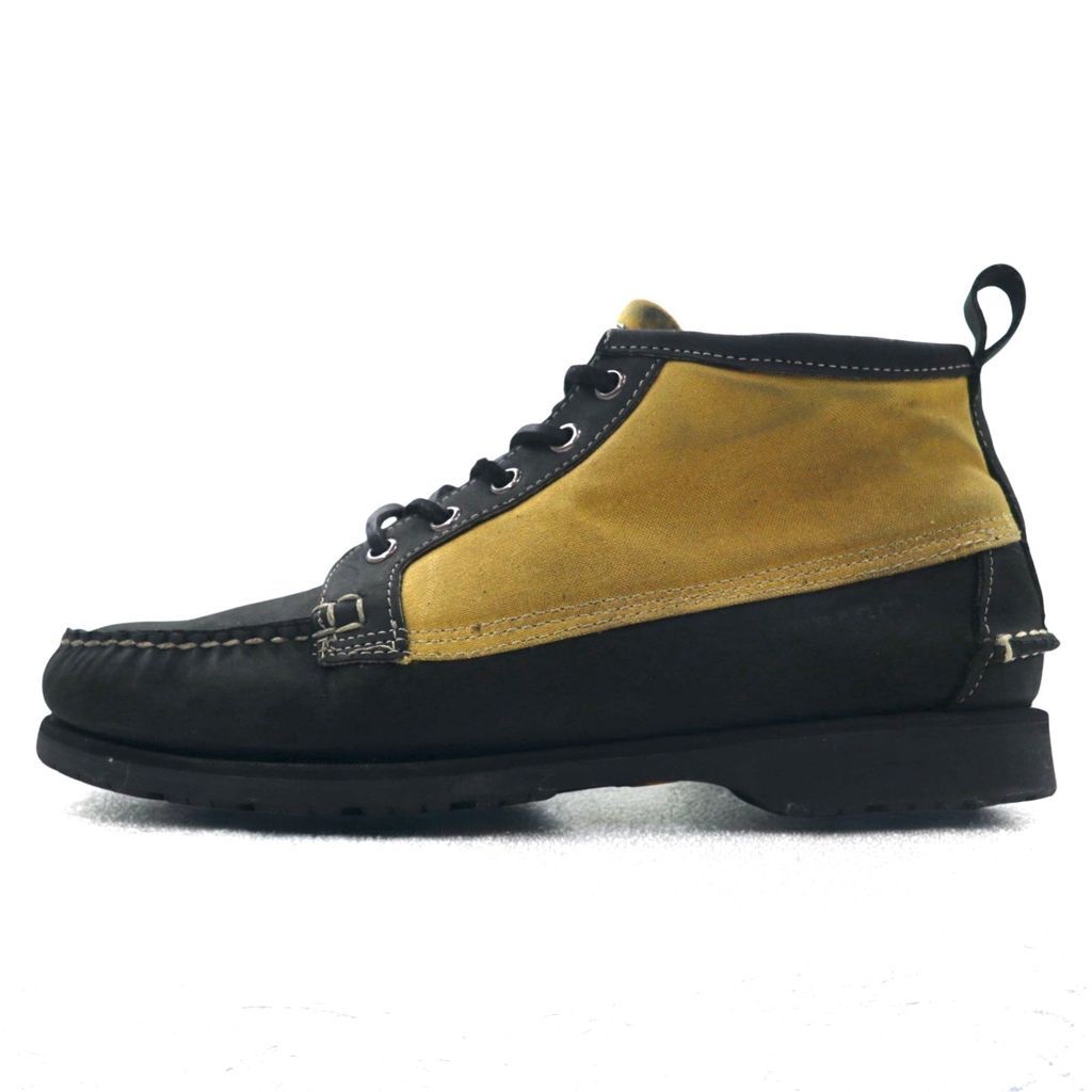 SEBAGO × FILSON KNIGHT モカシンブーツ デッキシューズ 27cm レザー ワックスコットン TinCloth VIBRAMソール 73066