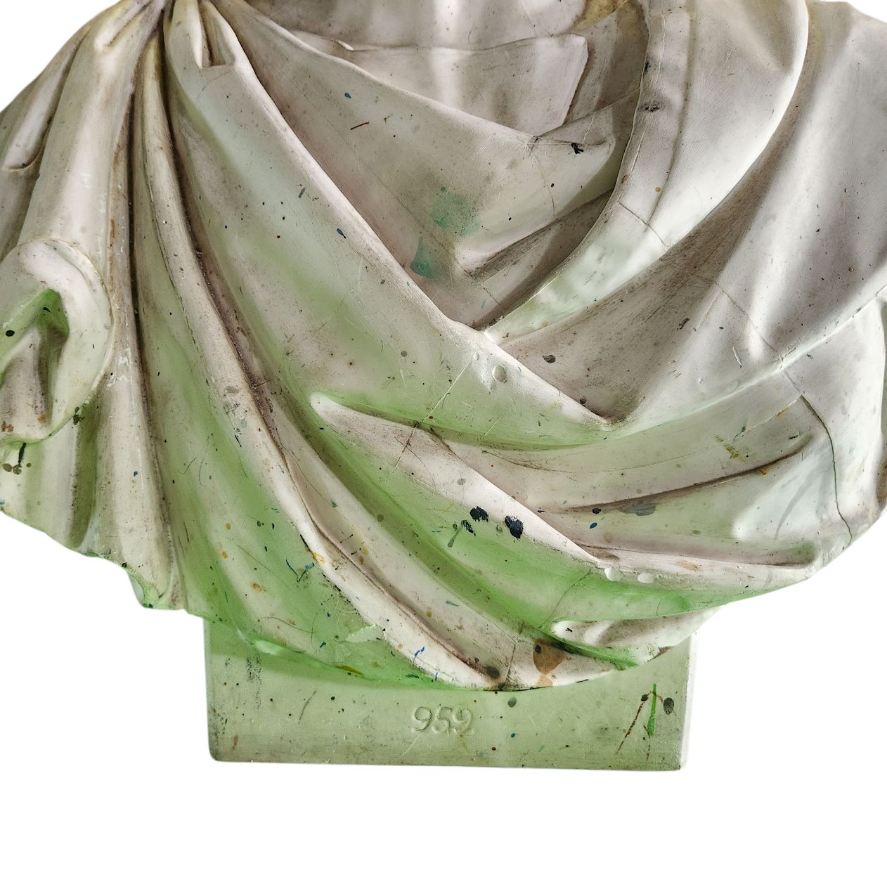 直接引渡限定 石膏像 ブルータス 胸像 デッサン 美術教材 インテリア