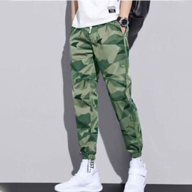 Stone  迷彩パンツ サイドジップデザイン迷彩柄パンツ 春 夏[品番：SHNW0011598]｜SHEENA