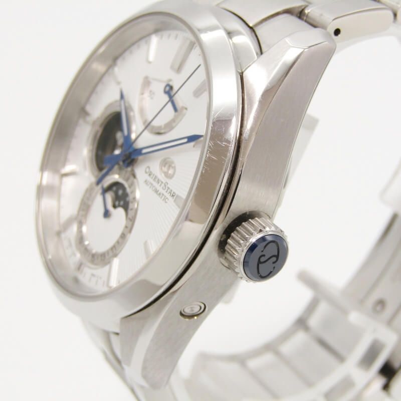 ORIENT STAR オリエント スター コンテンポラリー RK-AY0002S 自動巻き ムーンフェイズ F7M6-UAA0 41mm SS 日本製 シルバー 28011019