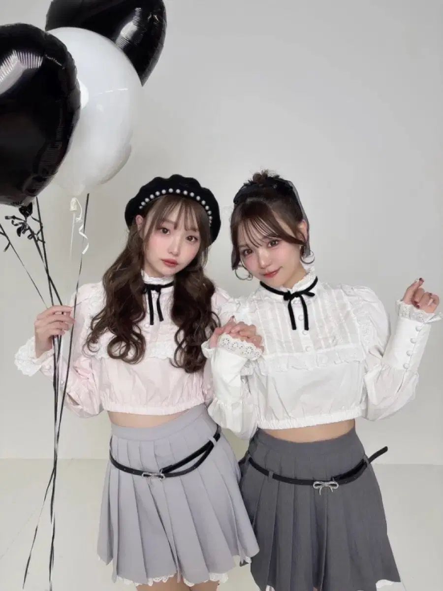 meroir ブラウス ピンク