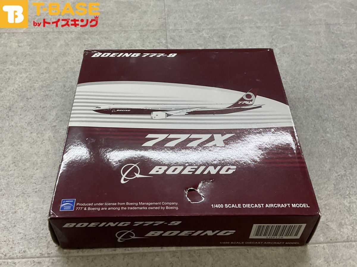 BOEING ボーイングハウスカラー B777X 1:400 ダイキャストモデル ボーイングハウスカラー B777X 1:400 ダイキャストモデル 1/400