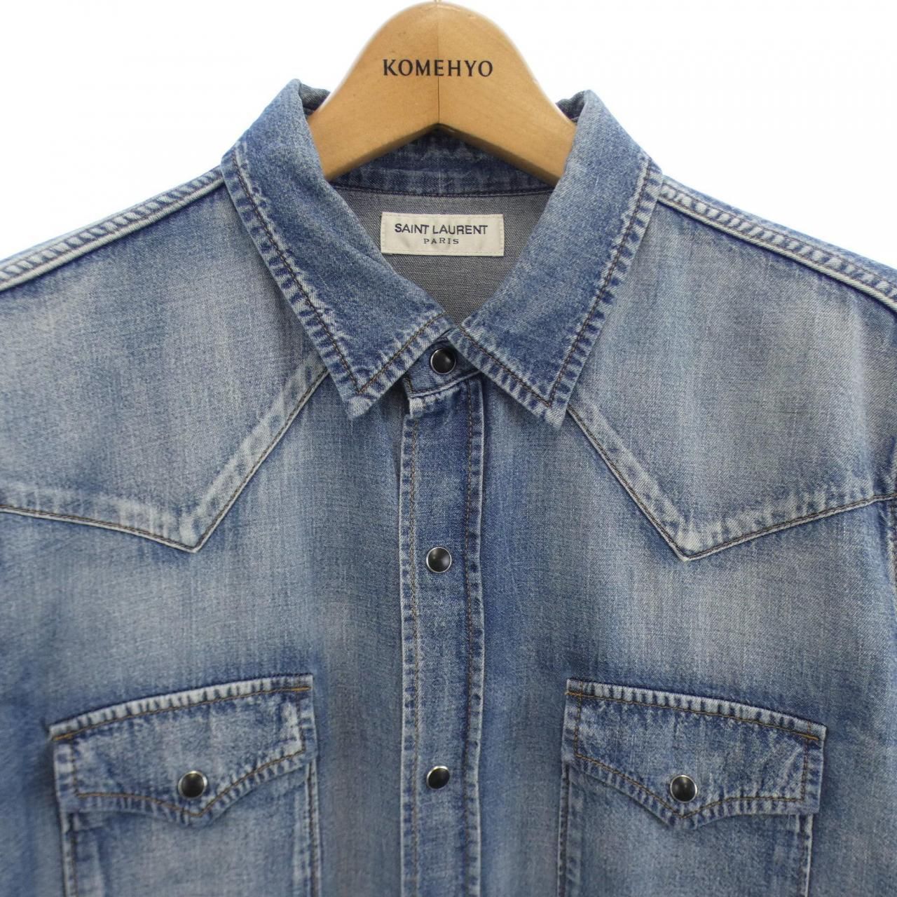 サンローラン SAINT LAURENT シャツ - メルカリ