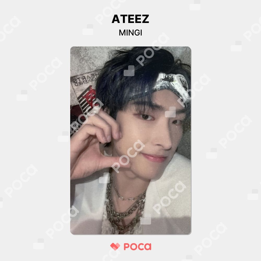 ateez ヨサン　movement ラキドロ　トレカ ateezヨサン ラキドロスペシャルうさぎ特典トレカ！ K-POP・アジア