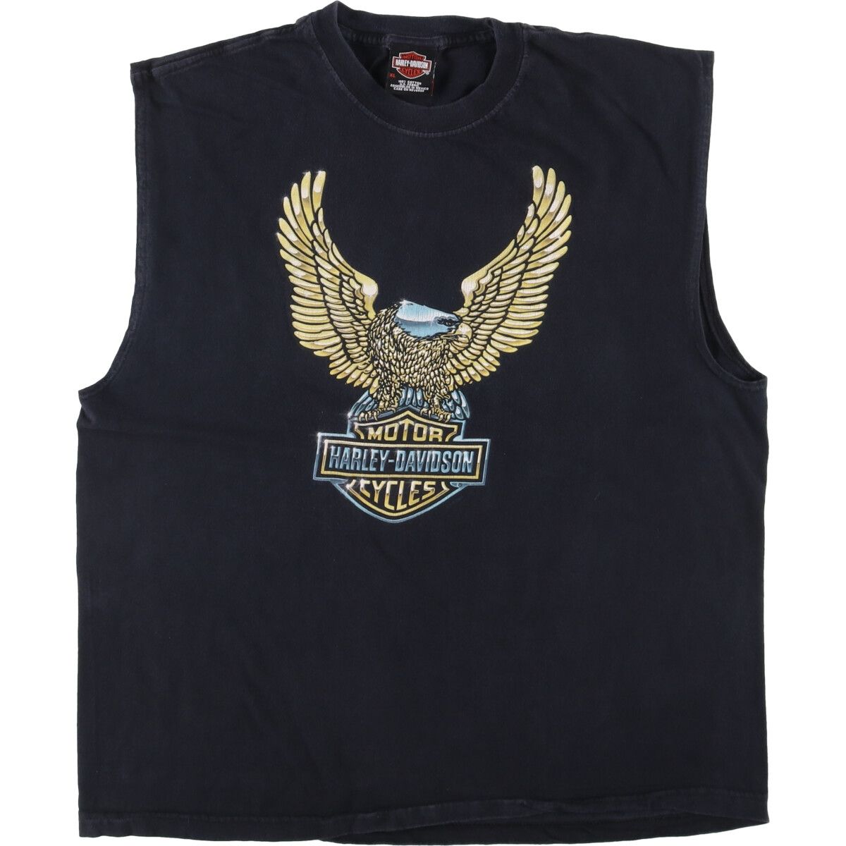 古着 00年代 ハーレーダビッドソン Harley-Davidson 鷲柄 イーグル柄 モーターサイクル バイクTシャツ メンズXL相当|eaa551189