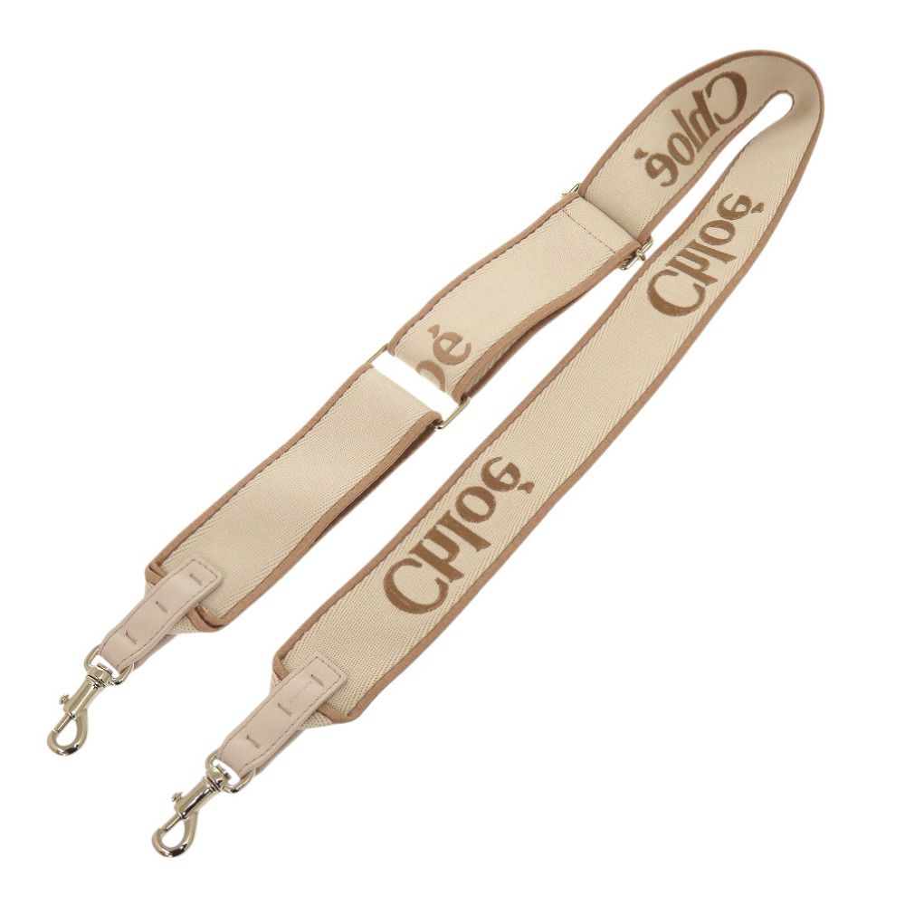 Chloe - 新品同様 クロエ CHC24SK892L5026Z リネンキャンバス パウダーベージュ ショルダーストラップ 0263【中古】Chloe 新品同様 クロエ CHC24SK892L5026Z リネンキャンバス パウダー