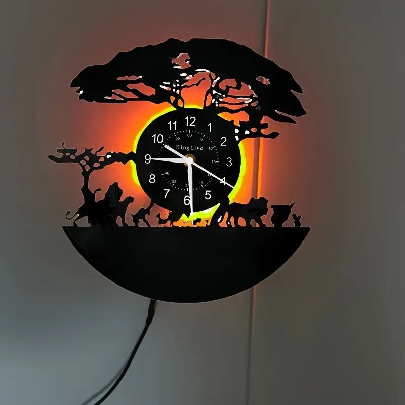 時計 3枚 壁掛け時計 アナログ時計 動物 おしゃれ かわいい かっこいい