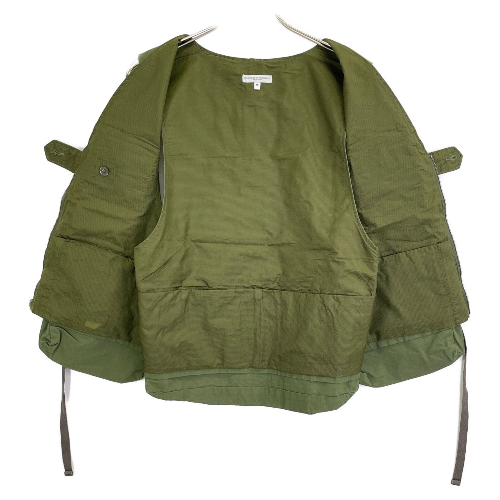 Engineered Garmentsオリーブ　ベスト Mサイズ Engineered Garments(エンジニアードガーメンツ) ベスト