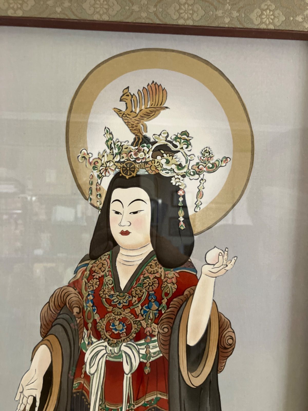 徳力富吉郎 版画 京都浄瑠璃寺吉祥天尊像 共シール付き - メルカリ