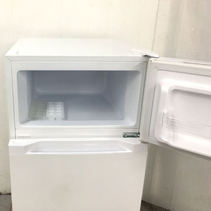 PRC-B092D-W 冷蔵庫 87L 冷凍室26L 冷蔵庫 87L 2ドア PRC-B092D-W