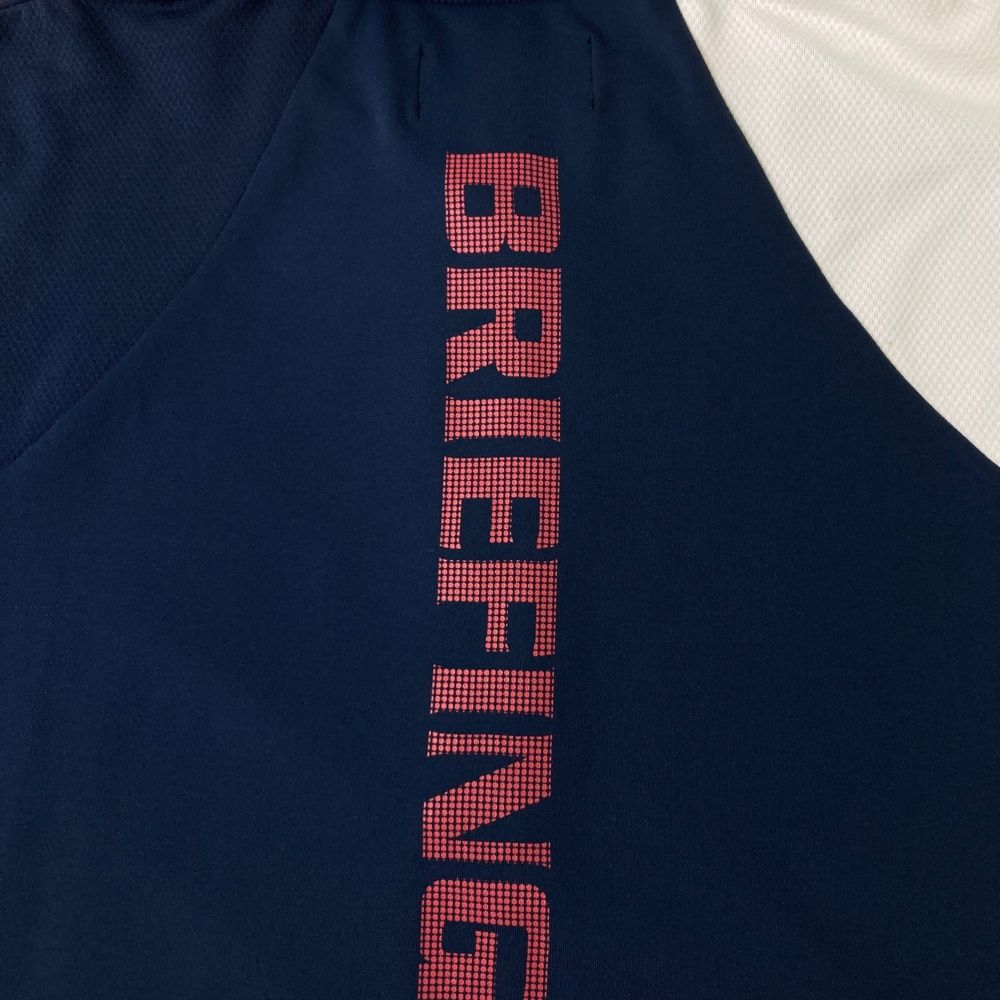 サイズ M BRIEFING GOLF ブリーフィング 半袖ポロシャツ ネイビー系 240101466834 ゴルフウェア メンズ ストスト LLC-HASEGAWATOSO_COM