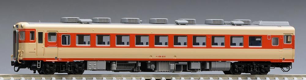 Nゲージ   キハ58系気動車 JR キハ58系急行ディーゼルカー(よしの川・JR四国色)セット