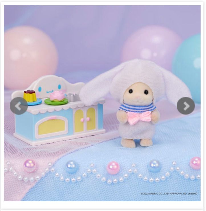 シルバニアファミリー × サンリオキャラクターズ 赤ちゃんとなかよし家具セット シルバニアファミリー『サンリオ』コラボ！赤ちゃんとなかよし