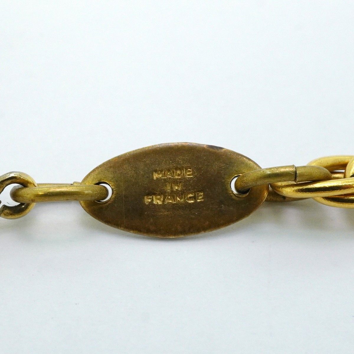 5jeb0258】シャネル ネックレス ヴィンテージ ココマーク GPメッキ  