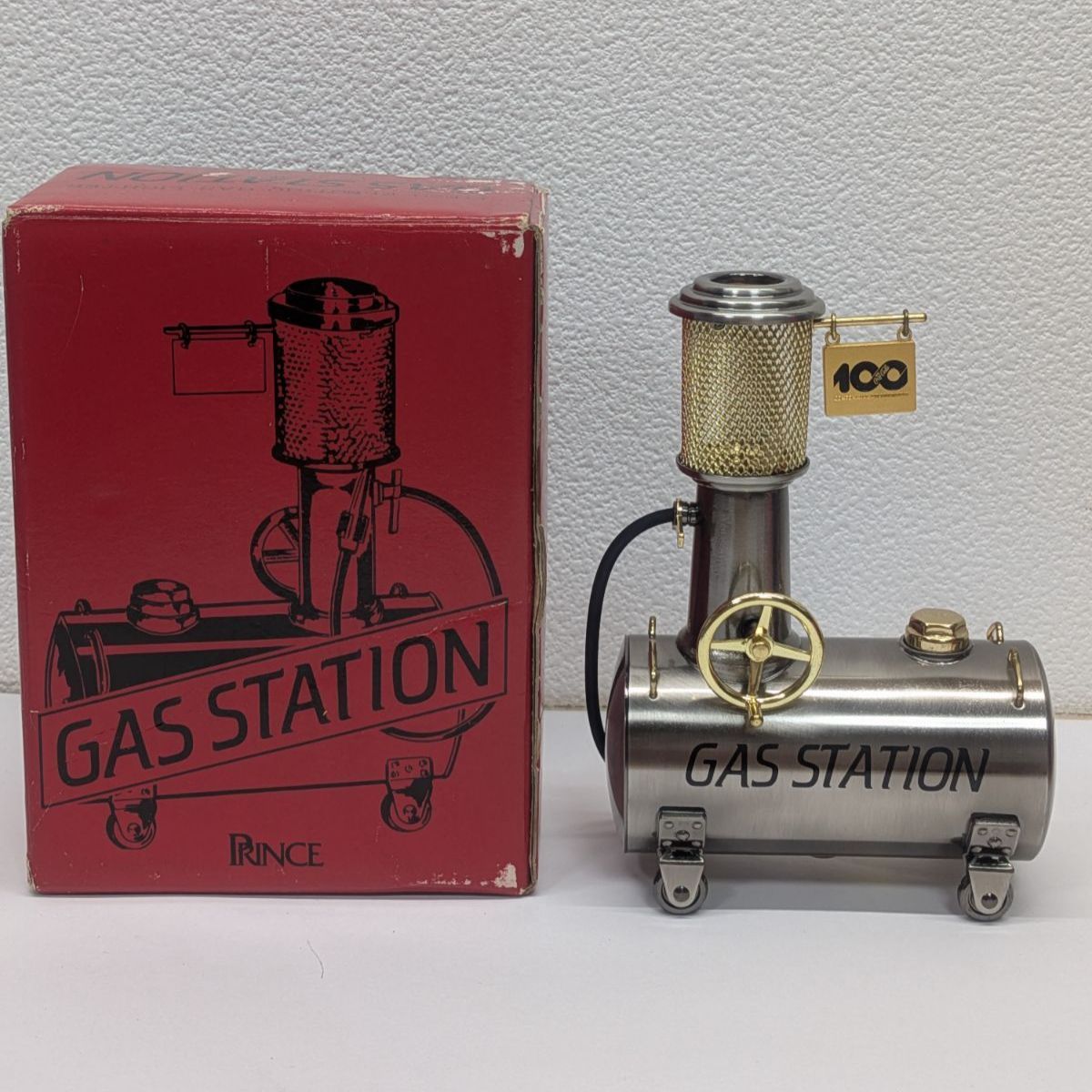 ビンテージガスライター ガス ステーション レトロ 卓上ライター GAS STATION PRINCE