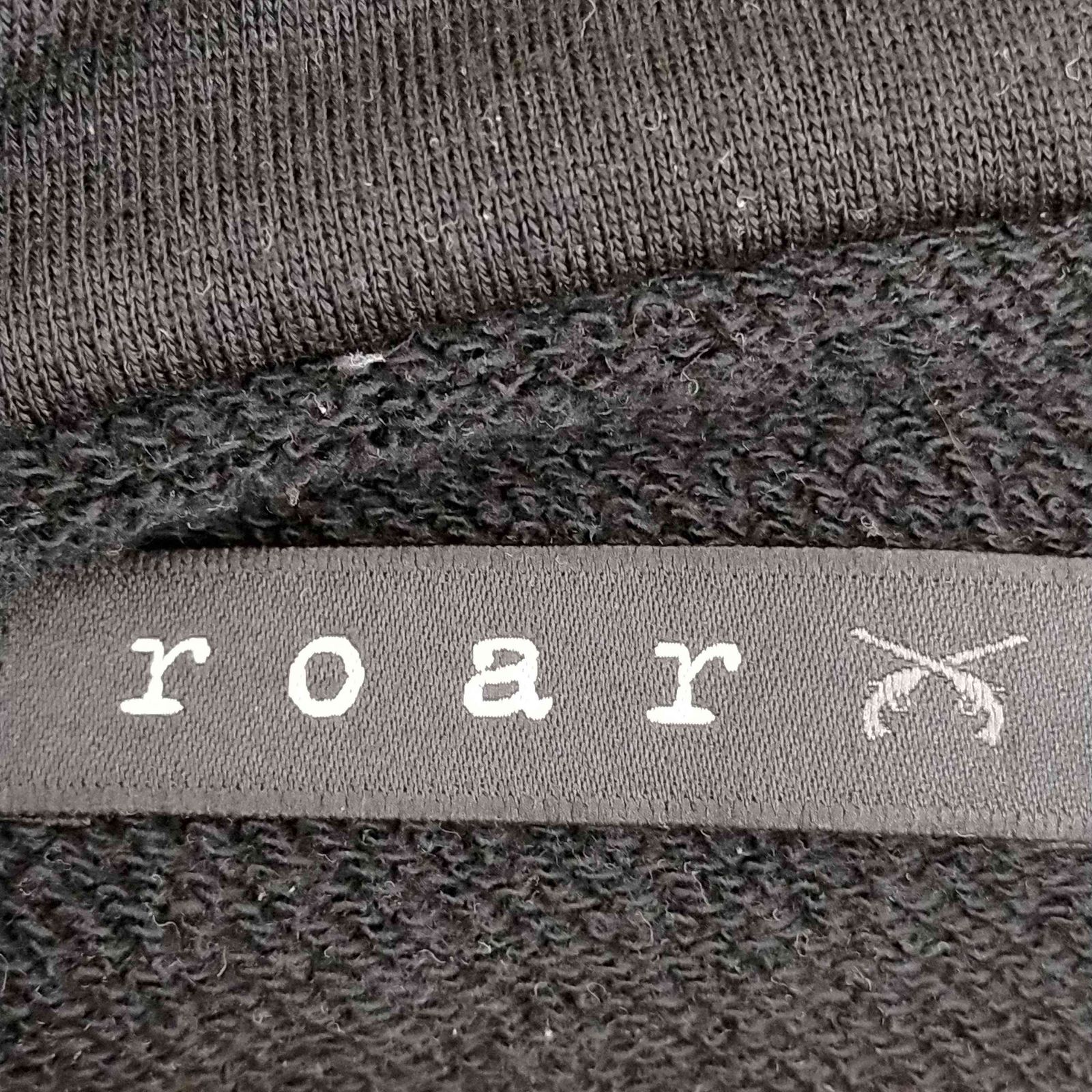 ロアー roar スワロフスキー2丁拳銃 拳銃刻印ダブルジップアップ 