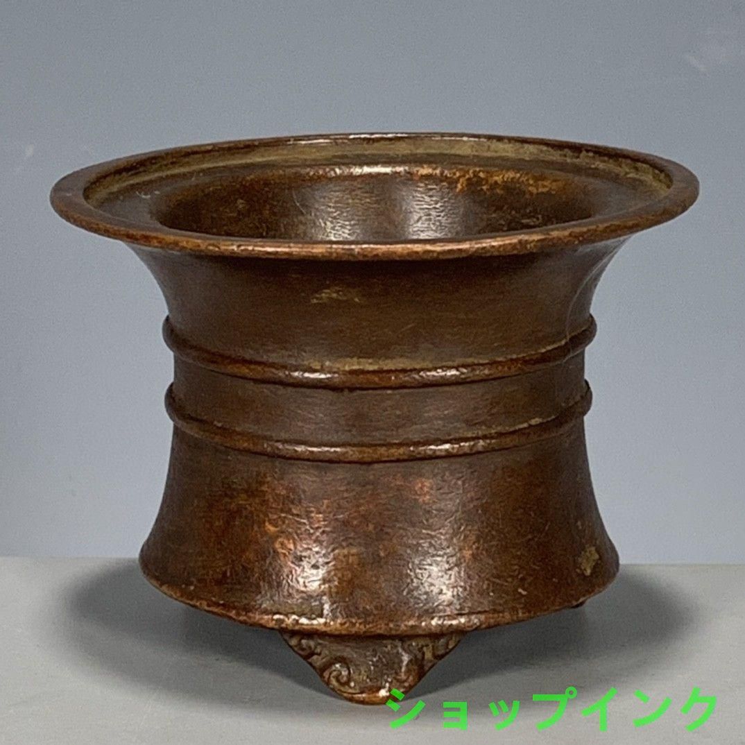 大明宣徳炉 香炉 仏具 工芸品 美術品 置物 - メルカリ