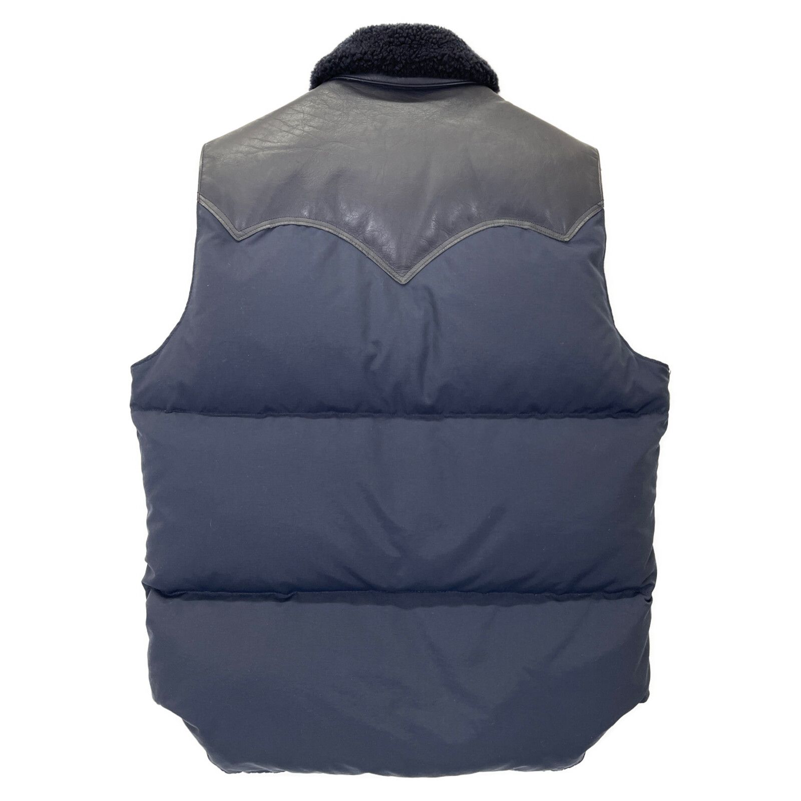 Rocky Mountain Featherbed ダウンベスト ボア襟 Rocky Mountain