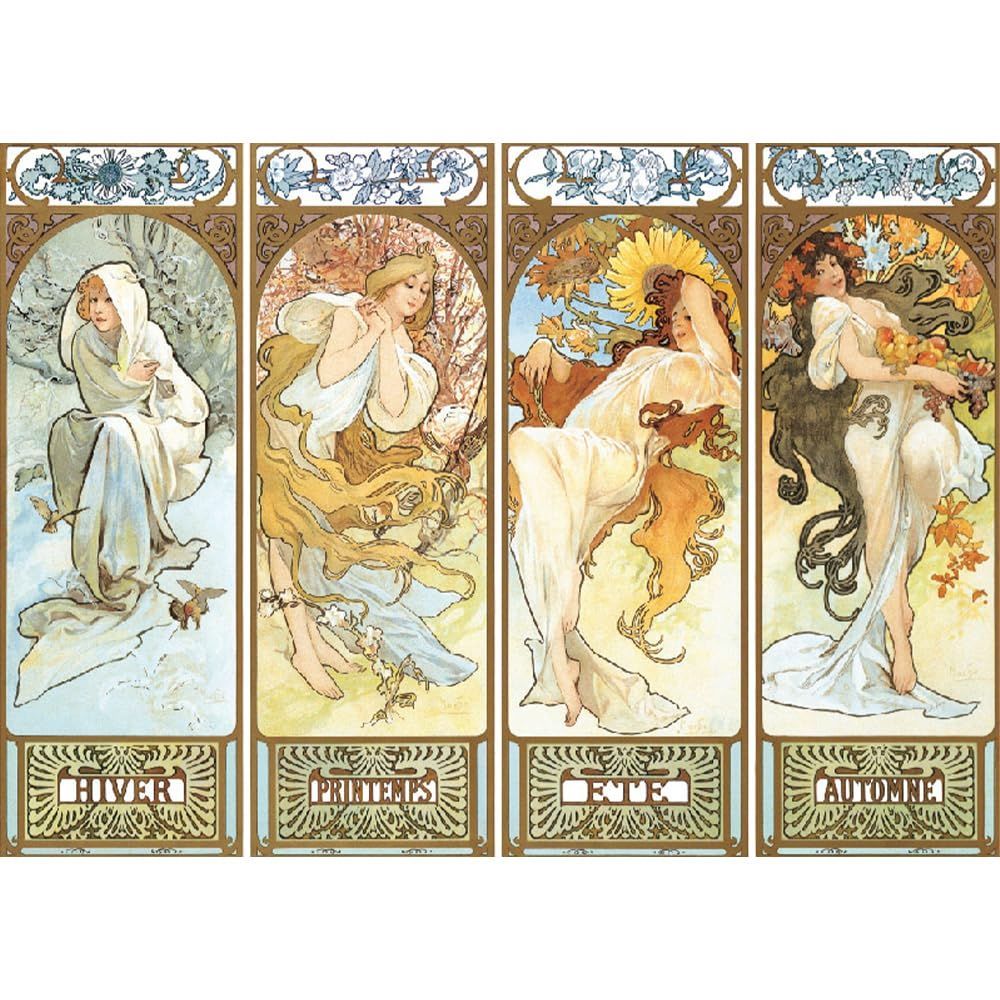 人気商品】風景 絵画 アート パズル アルフォンス・ミュシャ