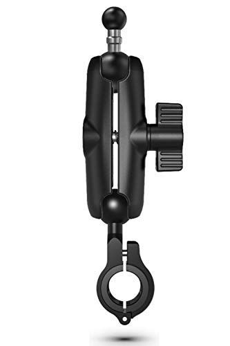 90mmバーマウントキット Kaedear(カエディア) バイク スマホホルダー マウント 中間マウント 17mmボール レギュラーマウント用 マウントキット 360度ボールジョイント KDR-R202 (90mmバーマウントキット)