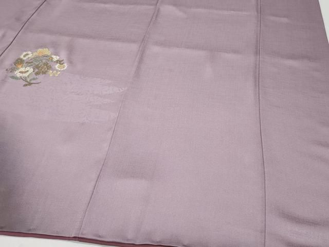 平和屋本店□希少 男性 訪問着 絞り 花唐草文 金彩 逸品 未使用 