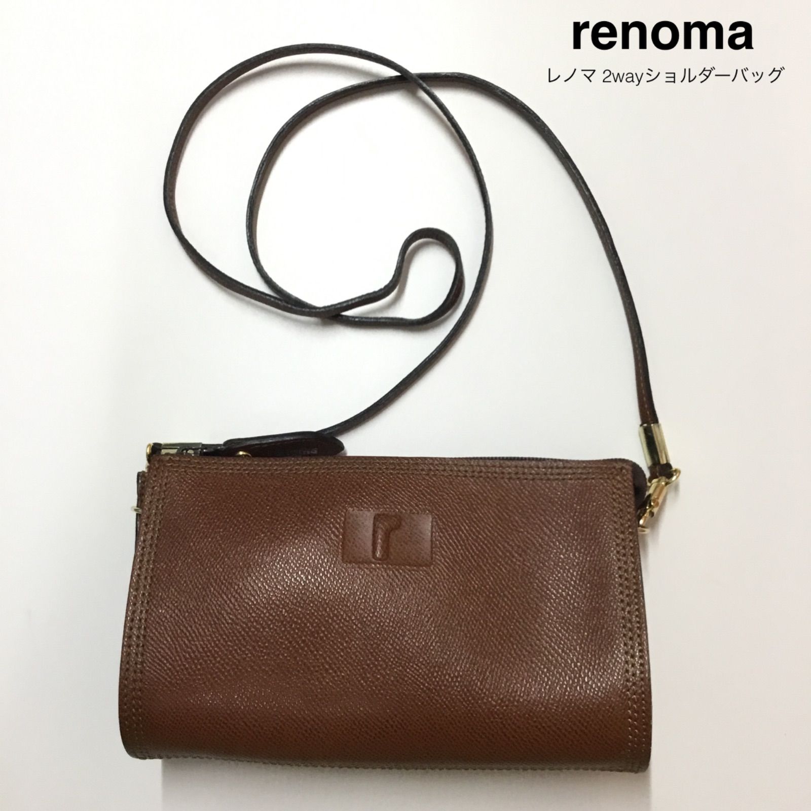 renoma レノマ ショルダーポーチ ショルダーバッグ ボディー