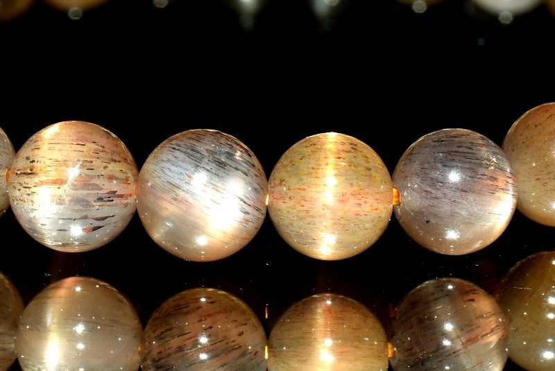 ブラックサンムーンストーン　スフィア　約64mm ブラックサンムーンストーン スフィア 約64mm ブラックサンムーン