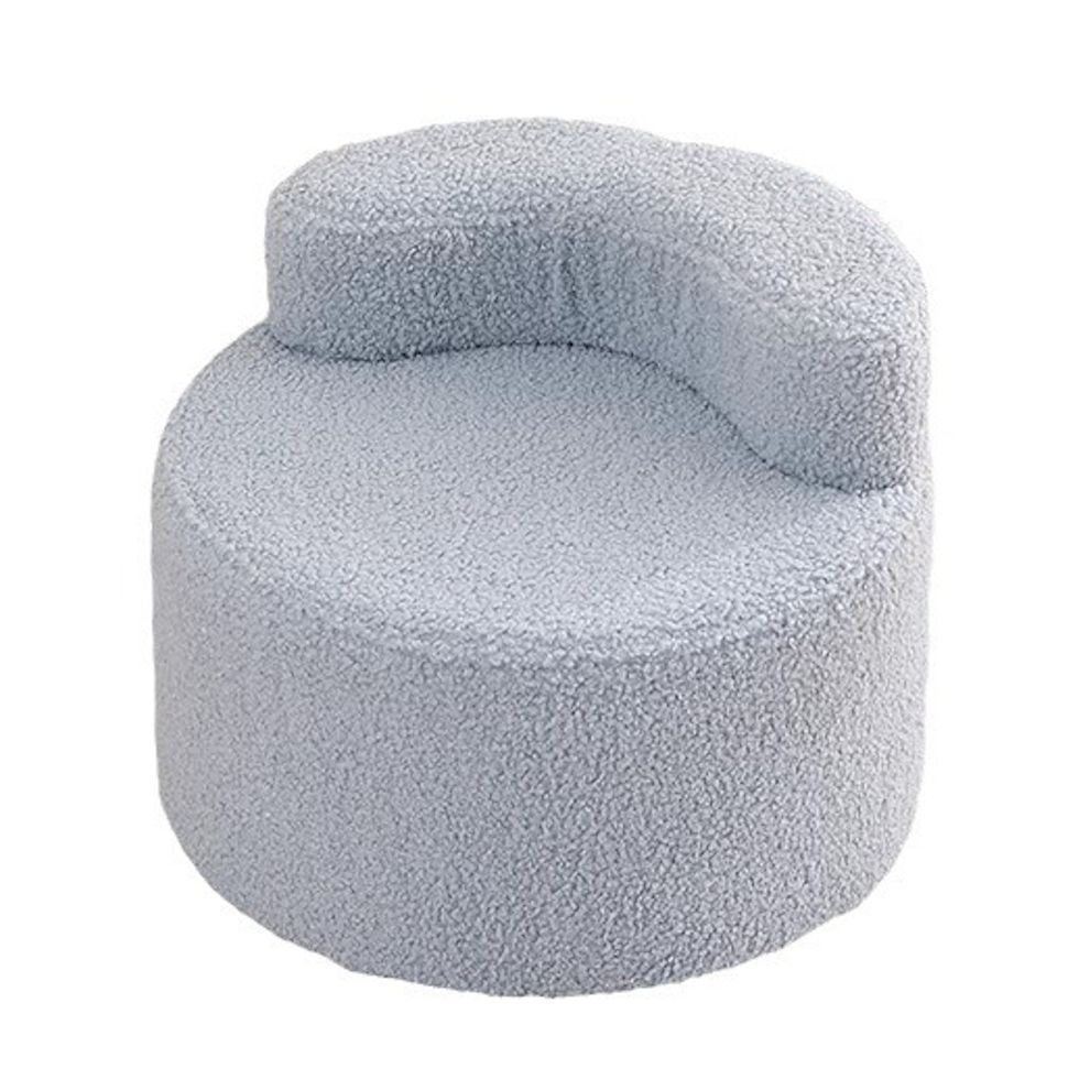 北欧 チェア　スツール　ブルー 北欧 チェア スツール ブルー スツール 座面高42.5cm ベロア調