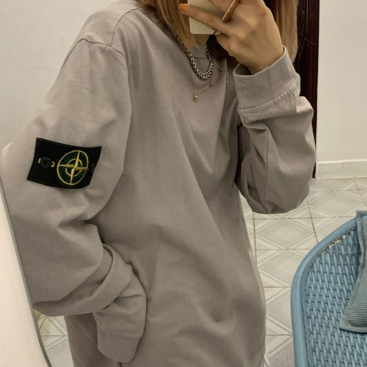 STONE ISLAND ストーンアイランド トップス プルオーバー メンズ レディース パーカー ビッグサイズ 男女兼用 カジュアル  ストリートファッション かわいい お洒落 秋 冬 - メルカリ