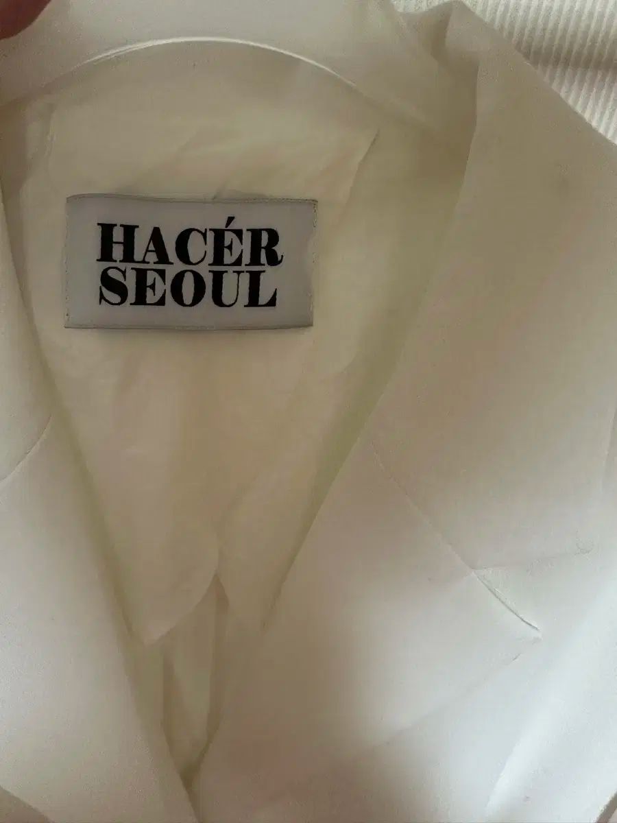  HACER エイサー 白 ジャケット M テーラードジャケット ジャケット アウター