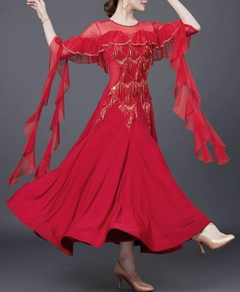 社交ダンスドレス ラテンドレス デモ ルンバ ストーン オーダーメイド