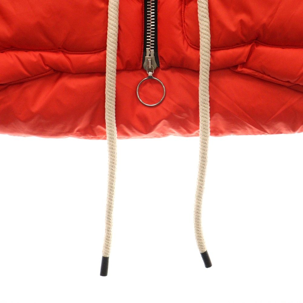 IENKI IENKI イエンキイエンキ CORD PUFFER JACKET ダウンジャケット レッド IENKI IENKI (イエンキイエンキ) CORD PUFFER JACKET ダウンジャケット