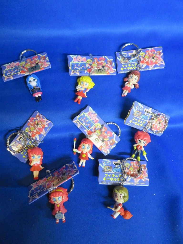 魔女っ子大作戦 フィギュアキーホルダー 全8種 バンプレスト バンプレスト 魔女っ子大作戦 フィギュアキーホルダー 全8種