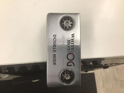 オデッセイ WHITE HOT OG DOUBLE WIDE 33インチ パター PT STROKE LAB フレックスその他 メンズ 男性用 右利き 右用 Cランク ゴルフクラブ