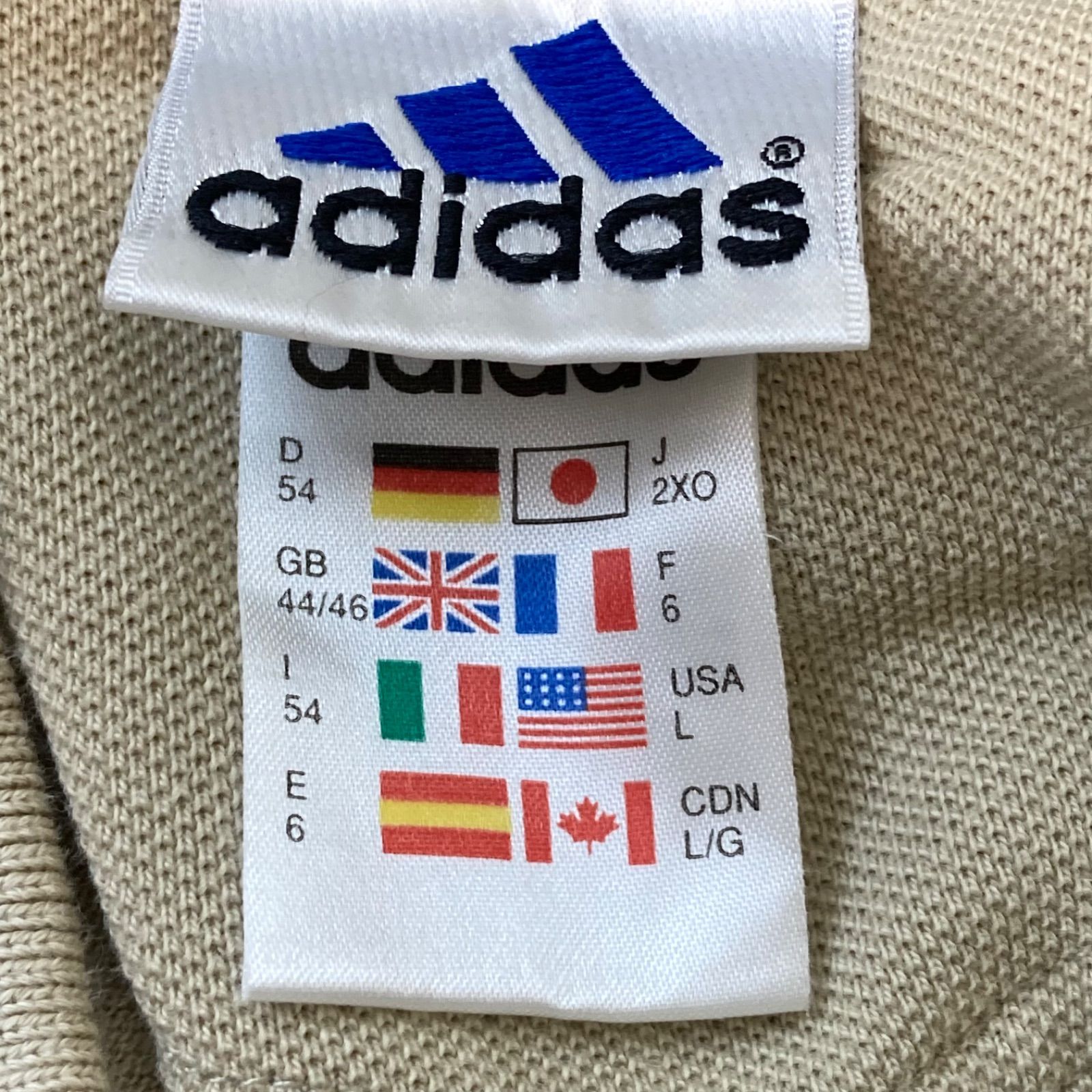 80s 90s ヴィンテージ！(^w^)b adidas アディダス ハーフボタン 半袖 