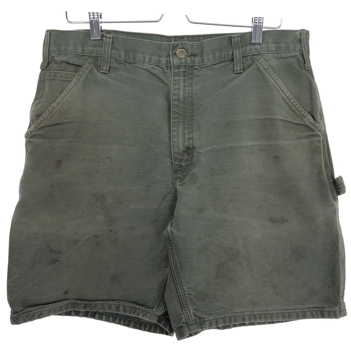 古着 カーハート Carhartt ダック地 ペインターショーツ ショートパンツ メンズw35/eaa444910
