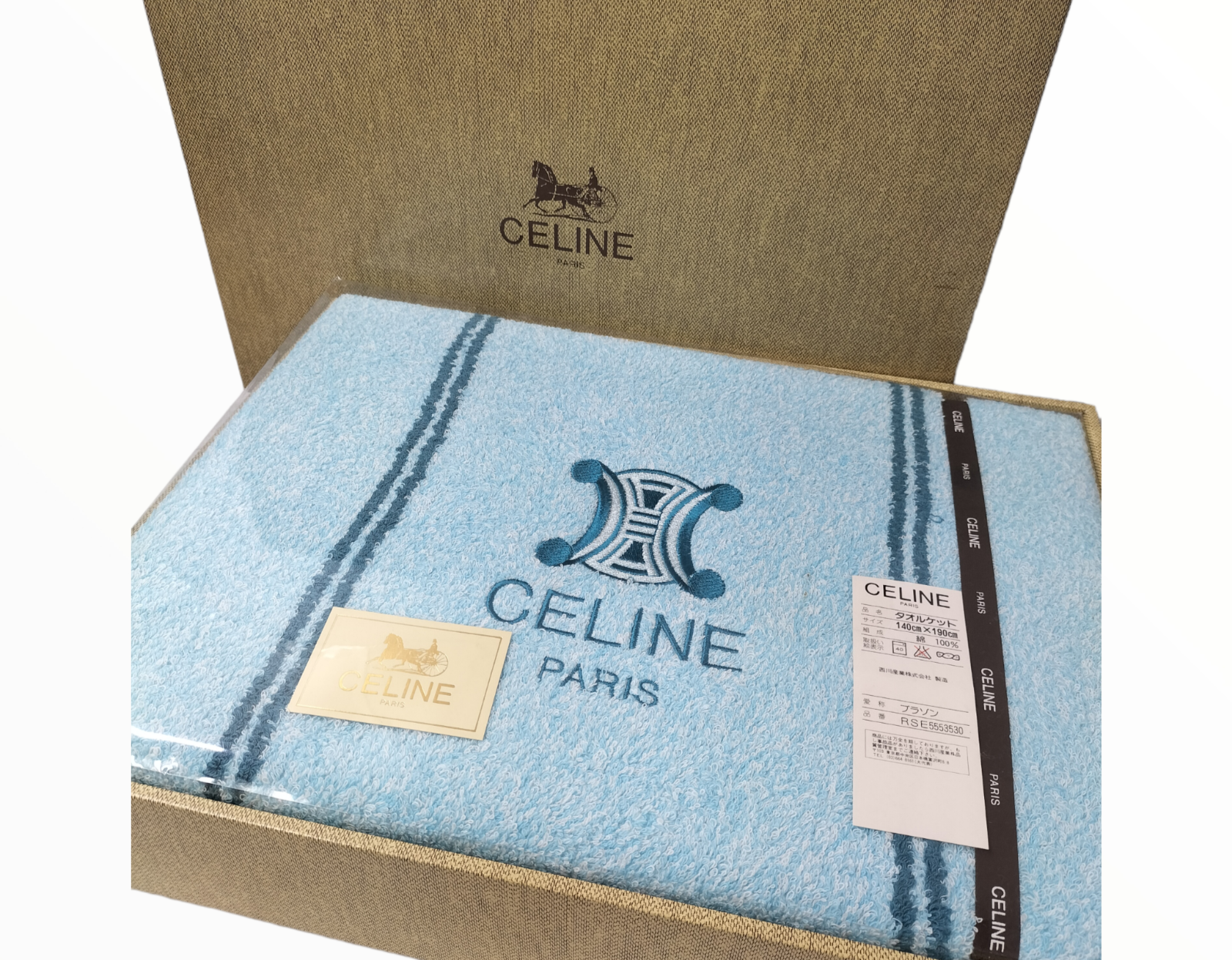 未使用品 未使用 セリーヌ CELINE タオルケット サイズ